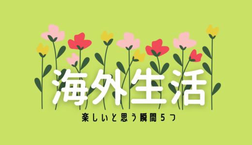 海外生活で楽しいと思う瞬間５選！日本に３年帰れていないドイツ在住者の海外生活の楽しみ方